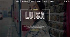 Desktop Screenshot of iloveluisa.com