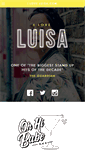 Mobile Screenshot of iloveluisa.com
